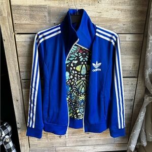 RARE ! Adidas Originals jacket ! Butterfly inside